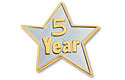 Star Service Award Pin - 5 Yr